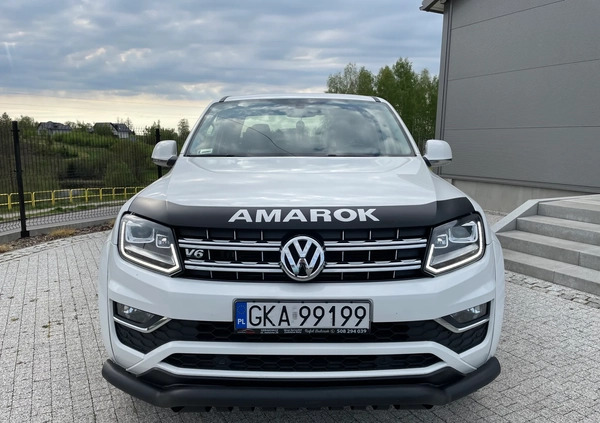 Volkswagen Amarok cena 109900 przebieg: 345111, rok produkcji 2018 z Rawicz małe 631